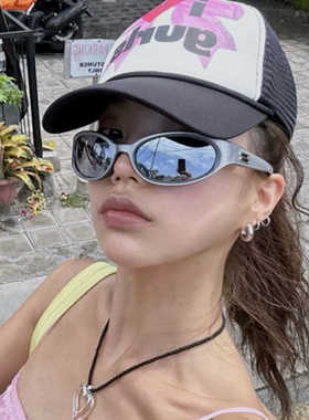 2024gm新款遮阳猫眼运动风女墨镜