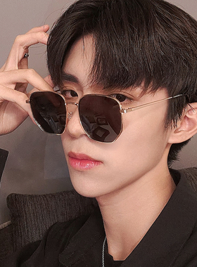 开车蛤蟆墨镜偏光男士女黄色情侣