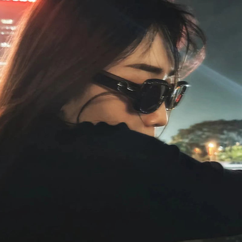 gm防晒高级感方形辣妹女士墨镜