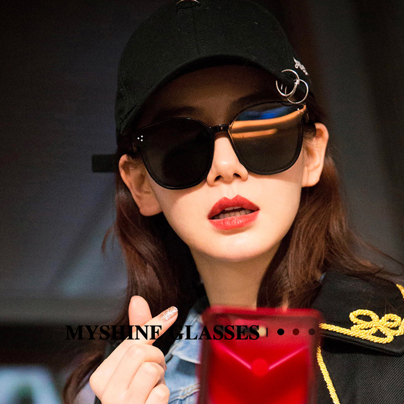 ins新款墨镜女遮阳GM防紫外线