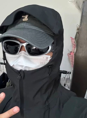 护目镜飞行员未来感Y2K男女墨镜