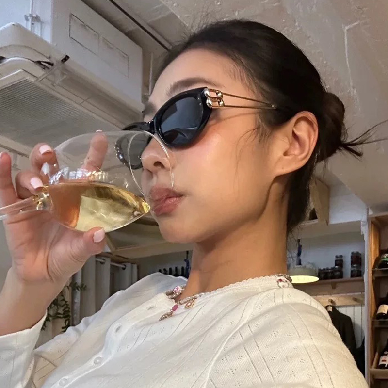 2025新款gm同款墨镜女猫眼太阳镜