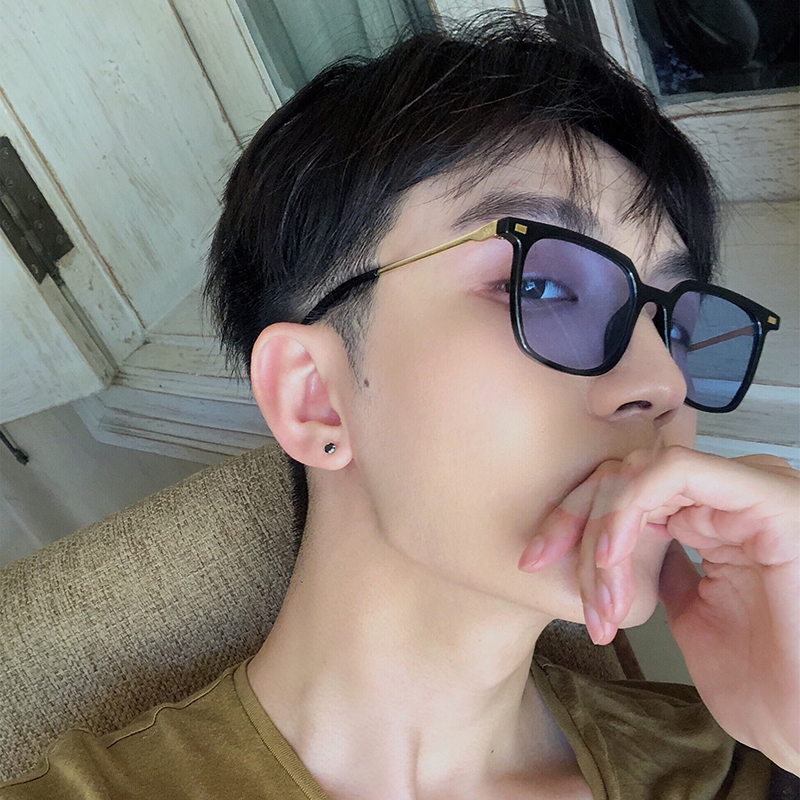 太阳镜黄色片网红潮流蹦迪旅行