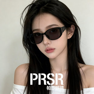 帕莎2026新款小猫眼偏光墨镜女男防紫外线高级感近视太阳镜DS3065