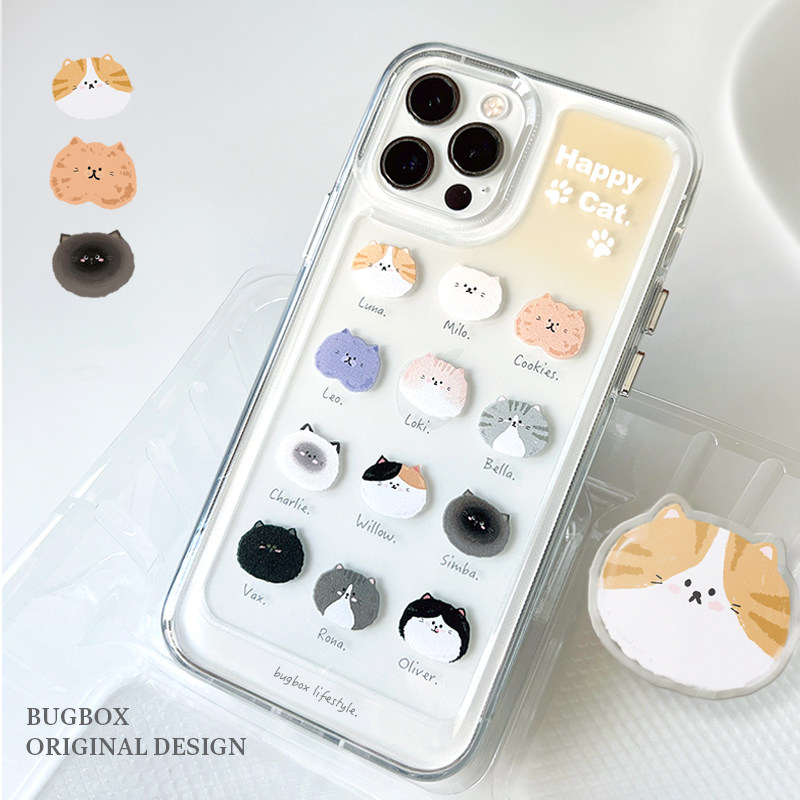 BUGBOX原创猫咪大作战手机壳