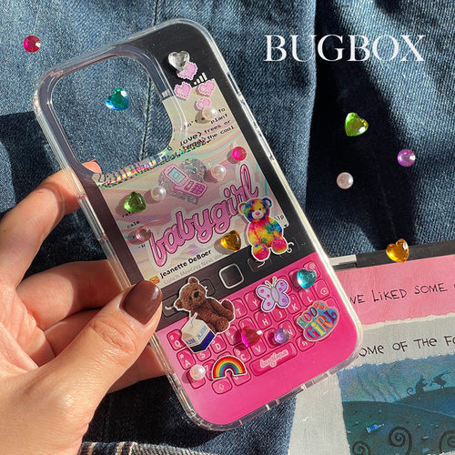 BUGBOX甜美黑莓手机壳