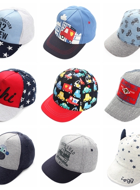 春秋婴儿棒球帽子1-3岁男童太阳帽2儿童鸭舌帽男孩宝宝防晒遮阳帽