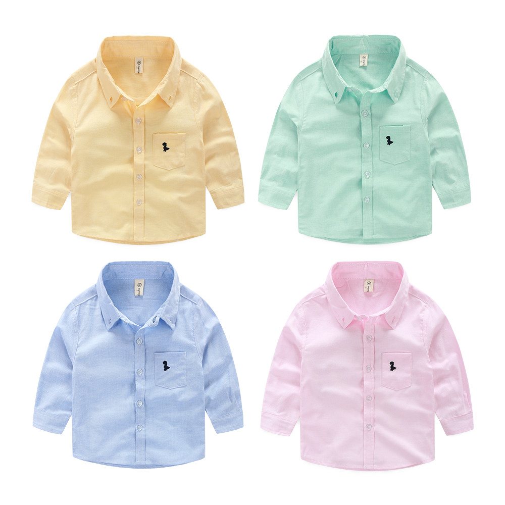 Chemise garcon à manche longue - Ref 2076983 Image 1