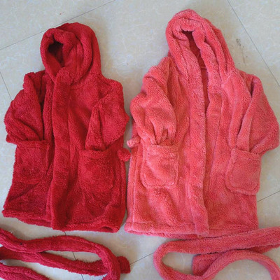 浴袍家居服舒棉绒毛长柔软厚实