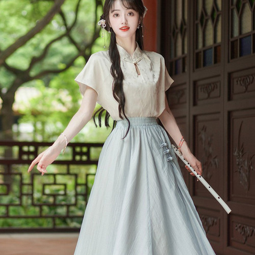 新中式成人礼礼服毕业少女孩汉服