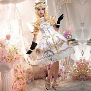 第五人格小女孩恶之源cos服金皮lolita动漫连衣裙cosplay游戏时装