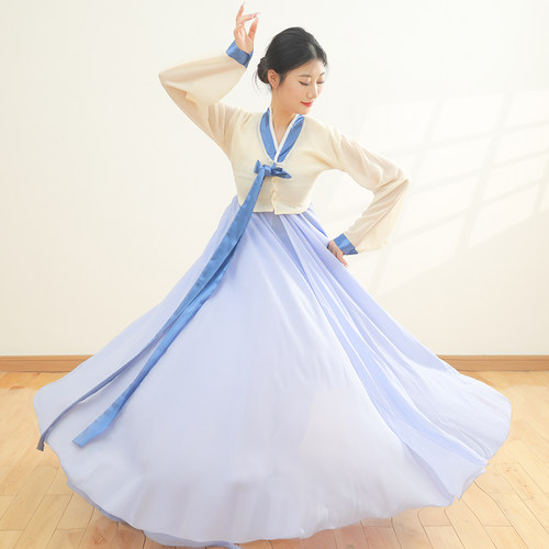 找泛儿朝鲜舞蹈练功演出服