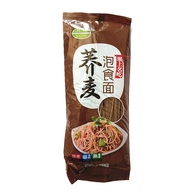 绿坝张家口荞麦面杂粮泡食面图片