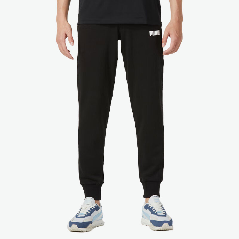 彪马运动休闲男子跑步长裤