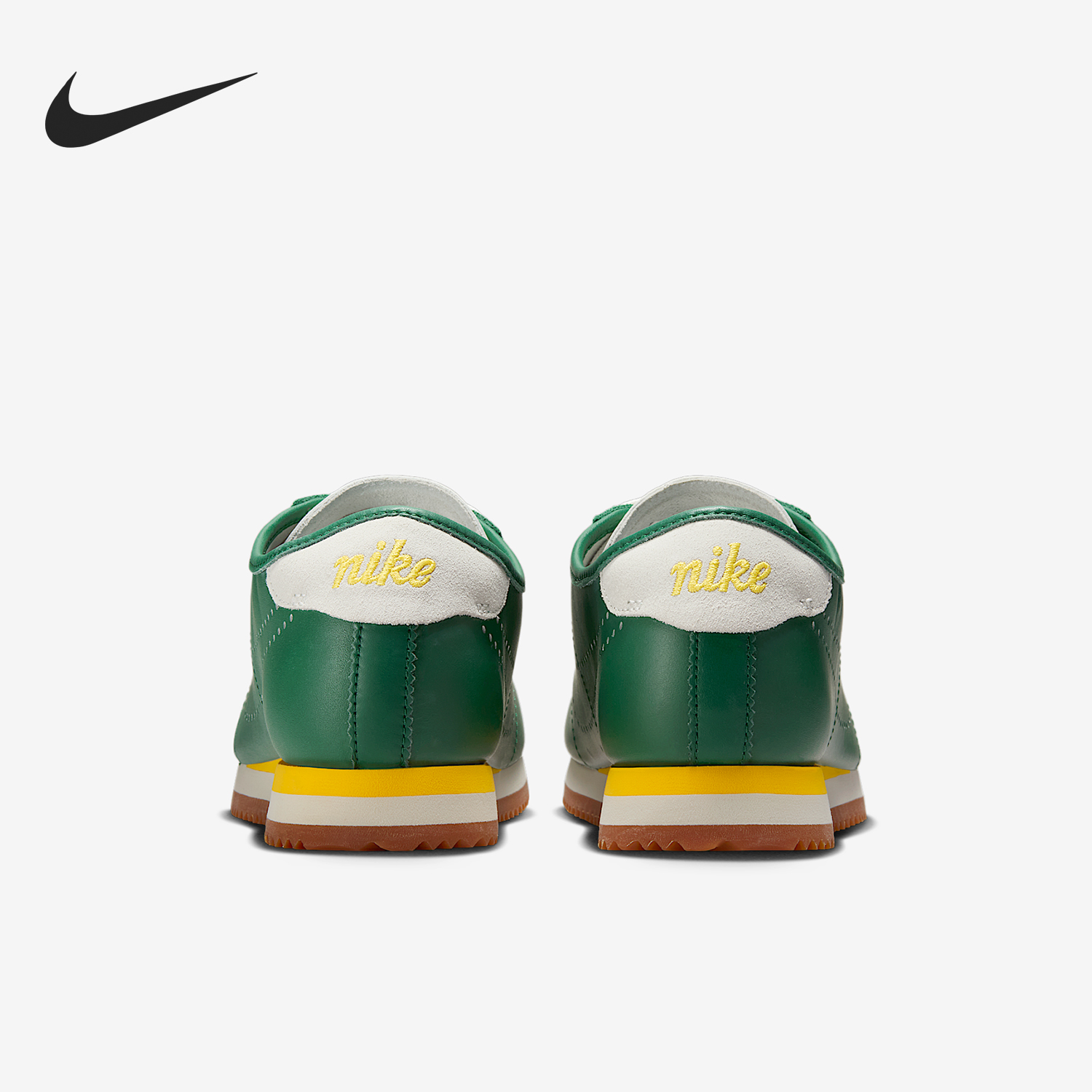 Nike/耐克正品Cortez Leather女士运动日常皮革休闲鞋HQ1841-300