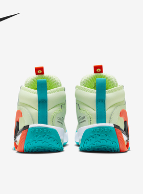 Nike/耐克正品2025儿童缓震网眼布轻盈中帮经典篮球鞋HM8521-700