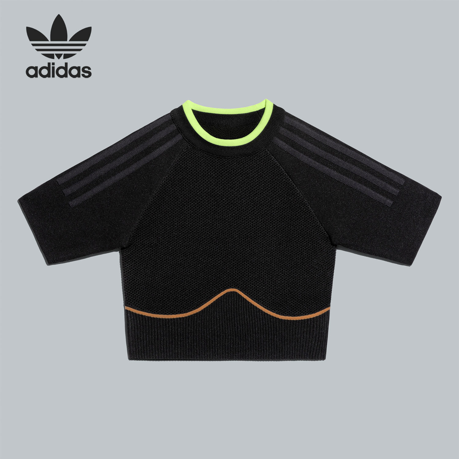 Adidas/阿迪达斯正品三叶草IVY PARK碧昂丝联名女子休闲T恤GV4832