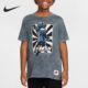 耐克正品 Sportswear大童日常图案复古经典 短袖 Nike HQ3231 060
