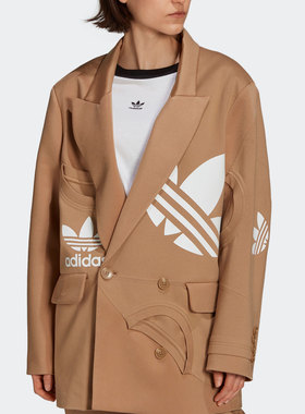 Adidas/阿迪达斯三叶草春季女子休闲运动茄克外套 H59041 H59040