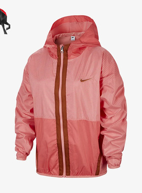 Nike/耐克正品秋季大童OVERSIZE风梭织夹克外套DQ8744-611