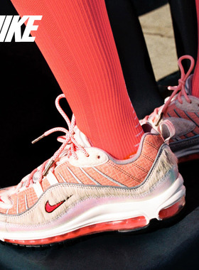 Nike/耐克正品Air Max 98 CNY新年马毛 女子气垫跑步鞋BV6653-616
