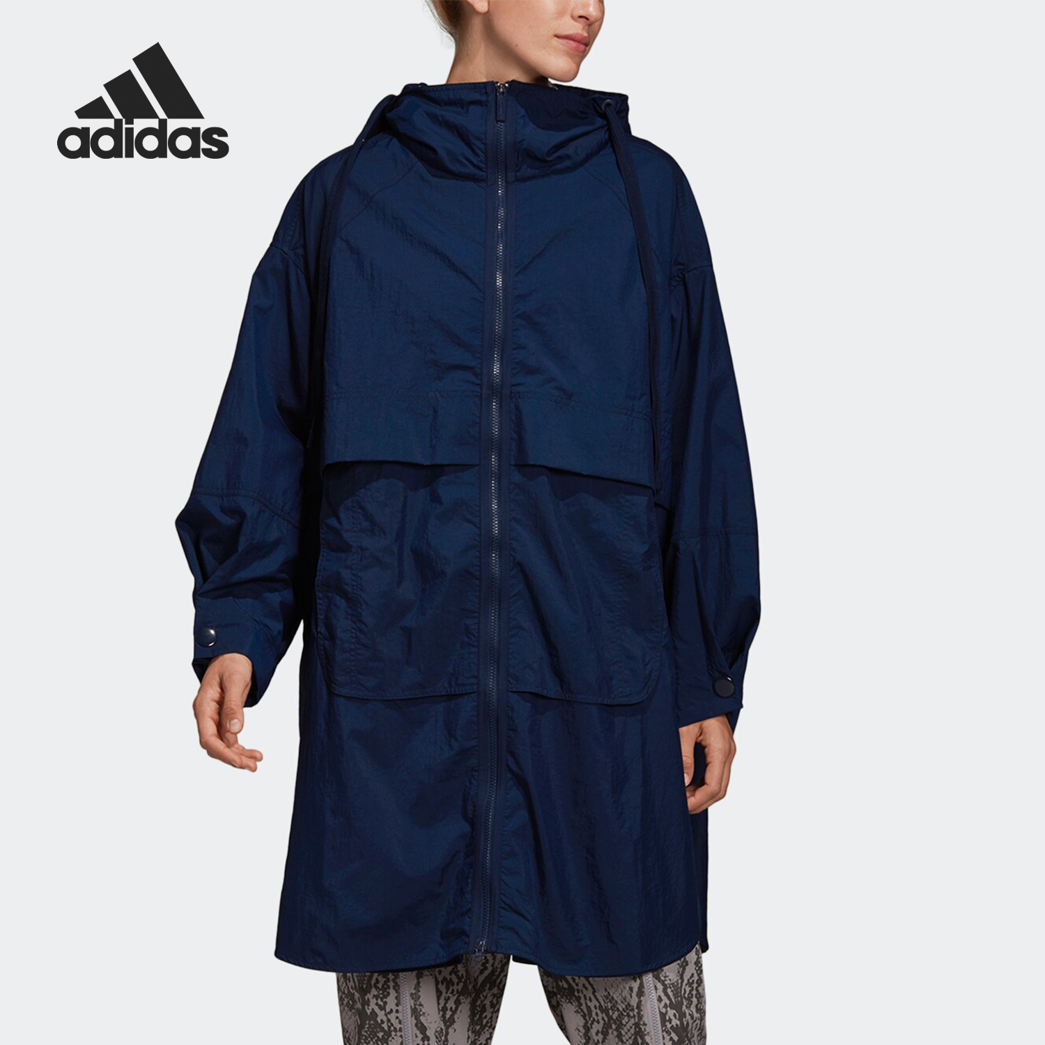 adidas正品夏季新款女子梭织夹克