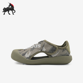 大童软底耐磨沙滩凉鞋 Adidas 阿迪达斯正品 IF6222