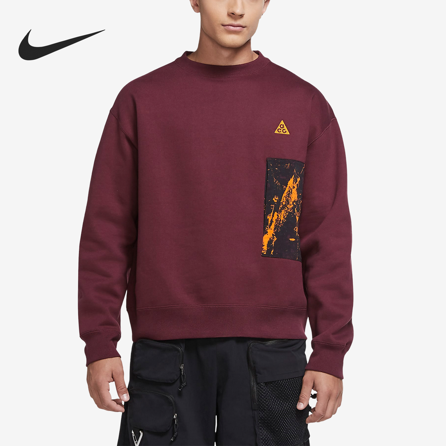 耐克正品男子套头运动卫衣