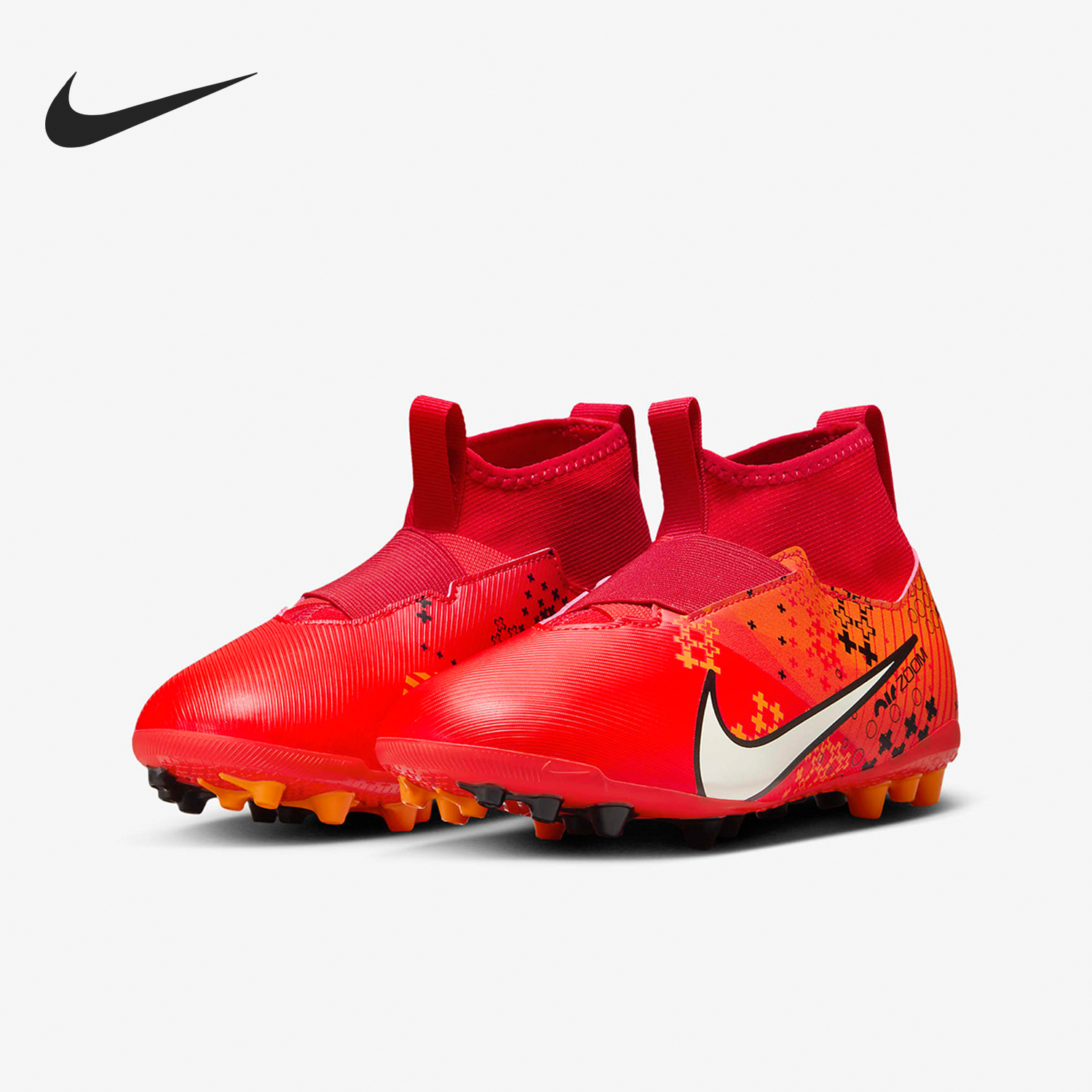 Nike/耐克官方正品新款GS女子大童缓震耐磨高帮足球鞋FJ0352-600