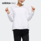 阿迪达斯正品 当季 新款 Adidas 女子休闲连帽运动外套 FP7472