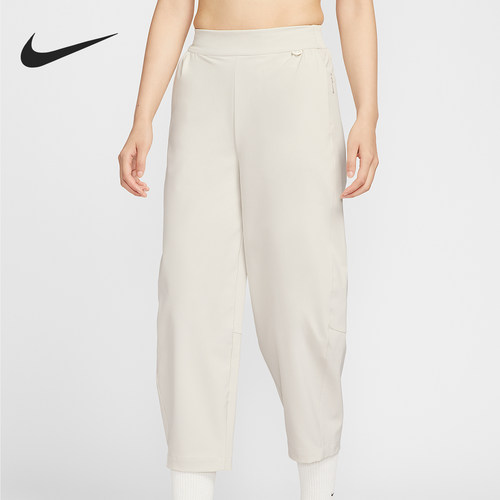 Nike/耐克正品2025女士时尚运动高腰经典梭织九分裤HQ0231-104