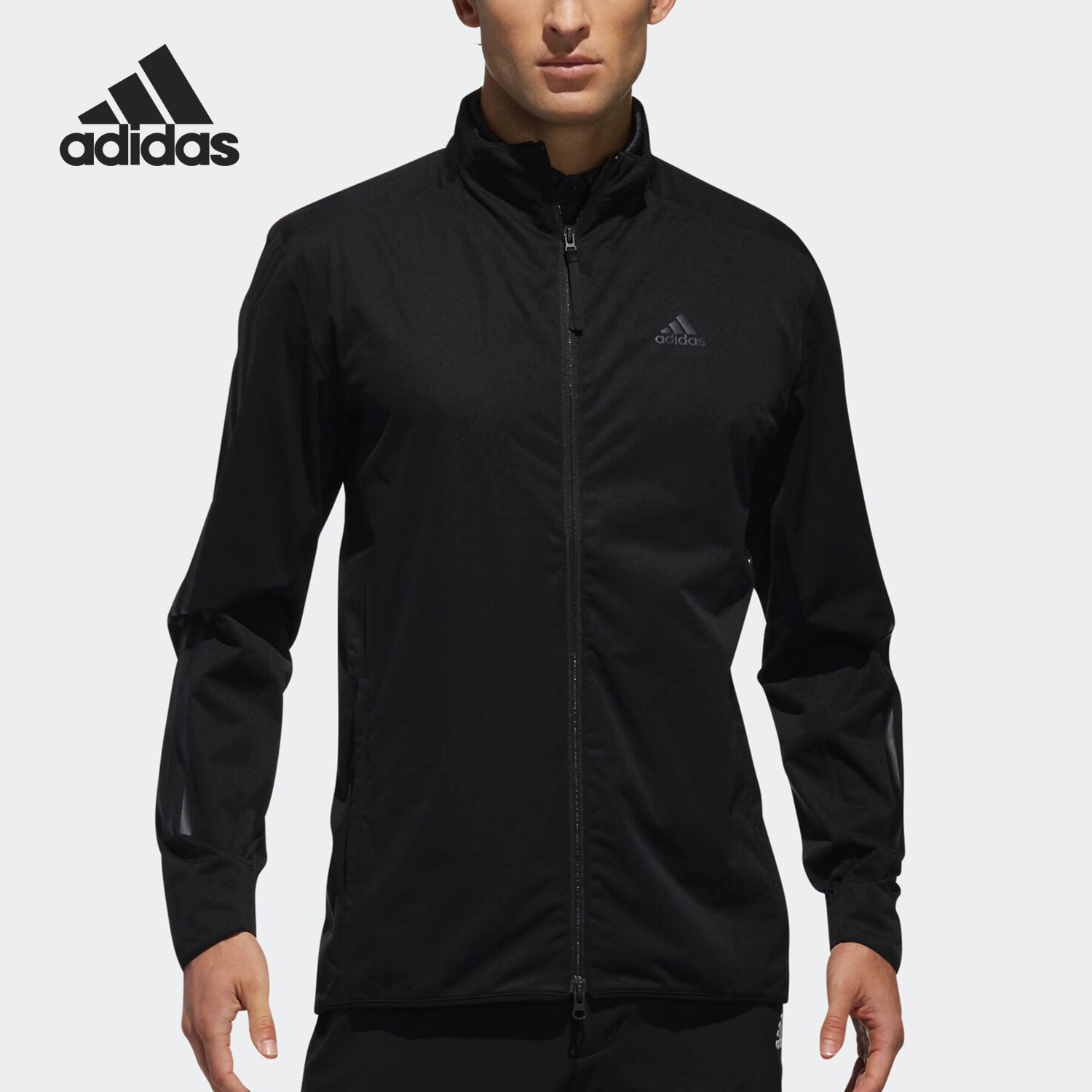 Adidas/阿迪达斯正品 2L STRETCH JK 男子春秋 高尔夫夹克DW6258
