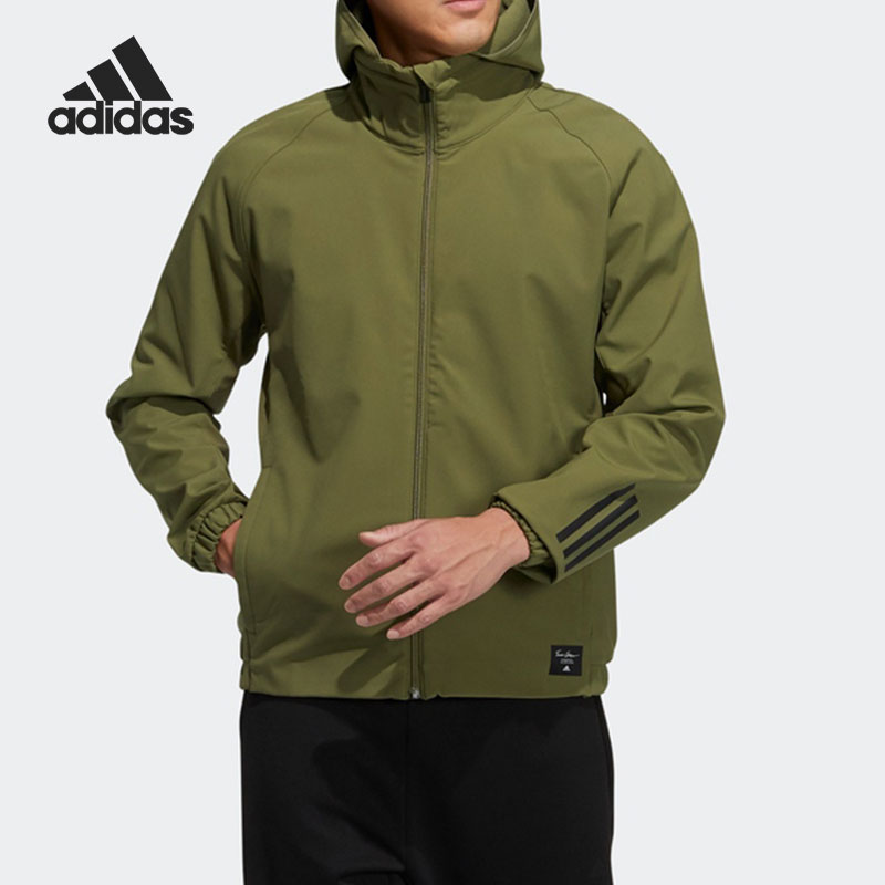 阿迪达斯男子休闲运动夹克外套