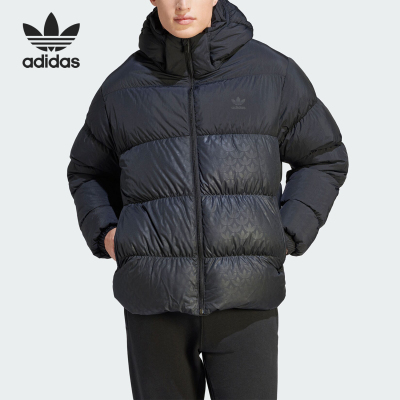 阿迪达斯正品男子运动羽绒服