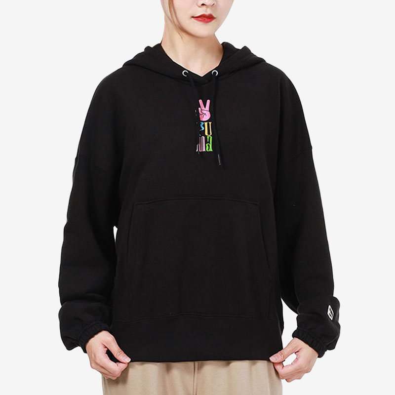 彪马女子连帽印花卫衣