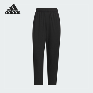 Adidas/阿迪达斯正品2025新款女士梭织运动经典透气长裤KC1485