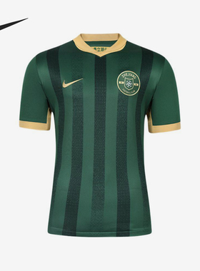 Nike/耐克正品2025新款男士足球训练运动休闲透气短袖HM6184-341