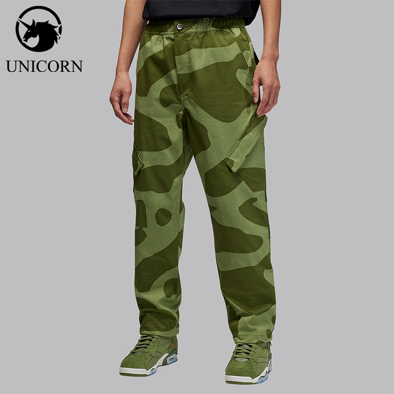 Nike/耐克正品JORDAN男士运动时尚经典训练休闲长裤FD7456-340