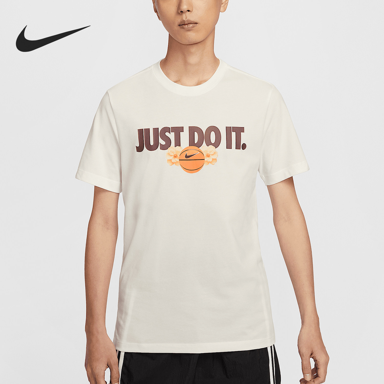 Nike/耐克正品2025新款女士轻便经典篮球运动短袖T恤HJ3353-133