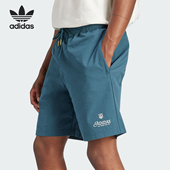 泡泡纱休闲运动短裤 三叶草男士 IS2952 阿迪达斯正品 Adidas