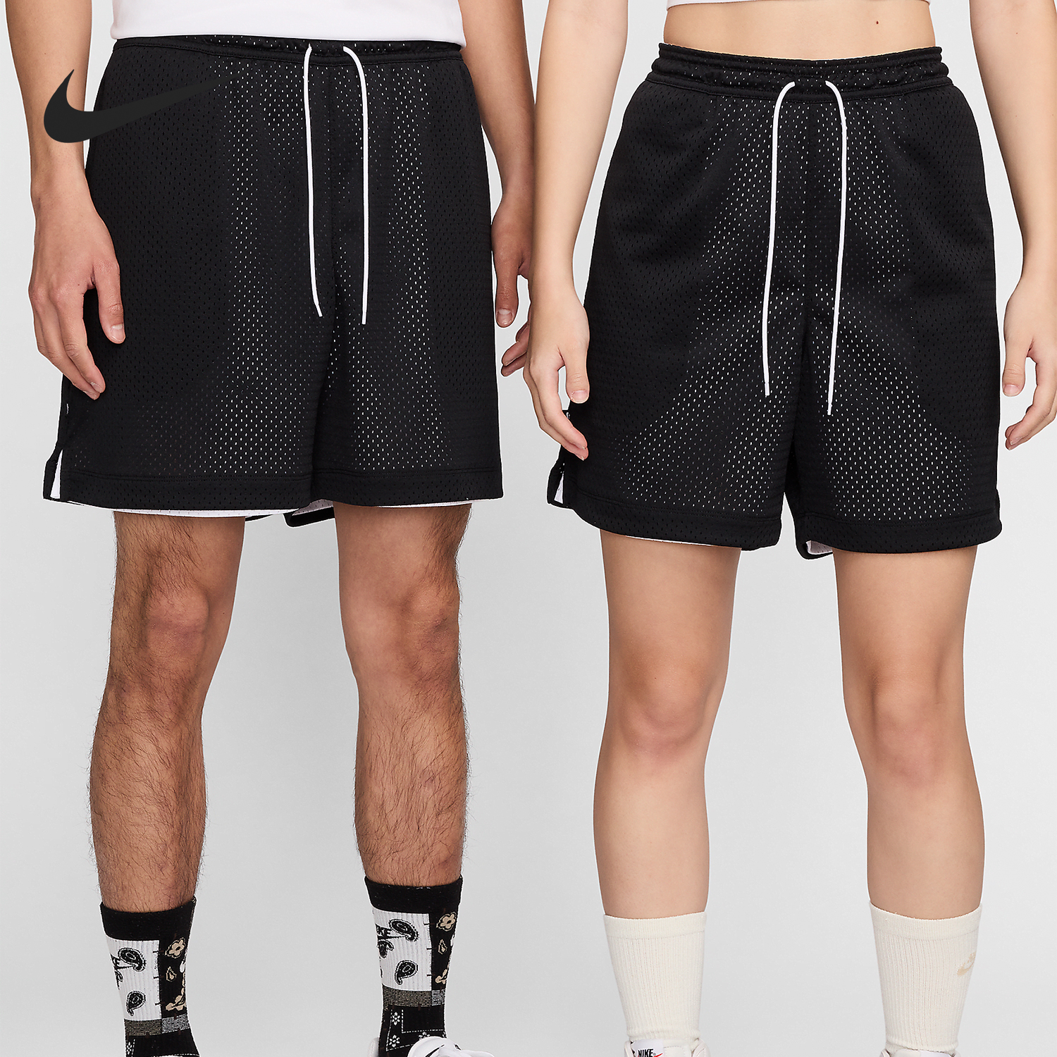 Nike/耐克官方正品夏季新款SB男女双面穿滑板篮球短裤FN2594-010