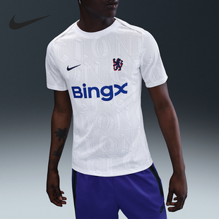 FIT男士 修身 训练运动经典 Nike HJ7139 Dri 足球短袖 101 耐克正品