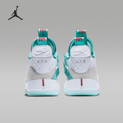 耐克大童中帮厚底缓震篮球鞋