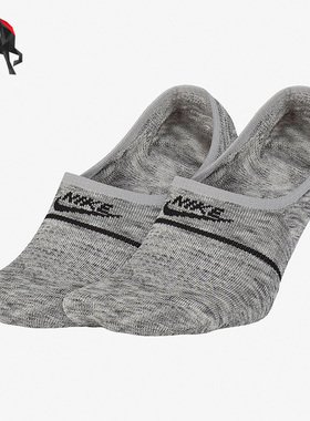 Nike/耐克正品运动休闲透气男女同款舒适跑步袜两双装 X7168-012