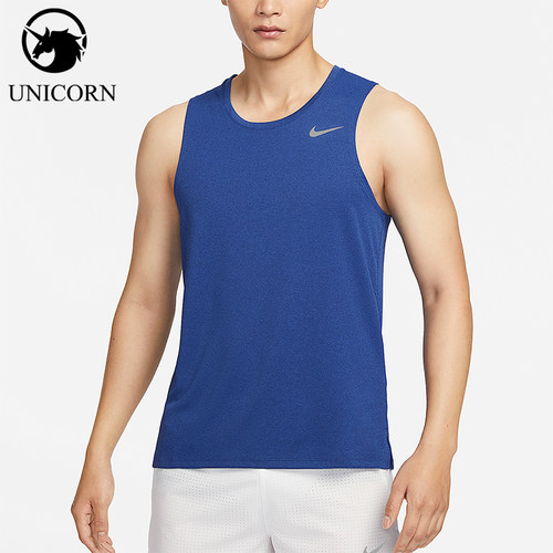 Nike/耐克正品2025秋季款男士套头运动跑步无袖背心T恤DV9322-481