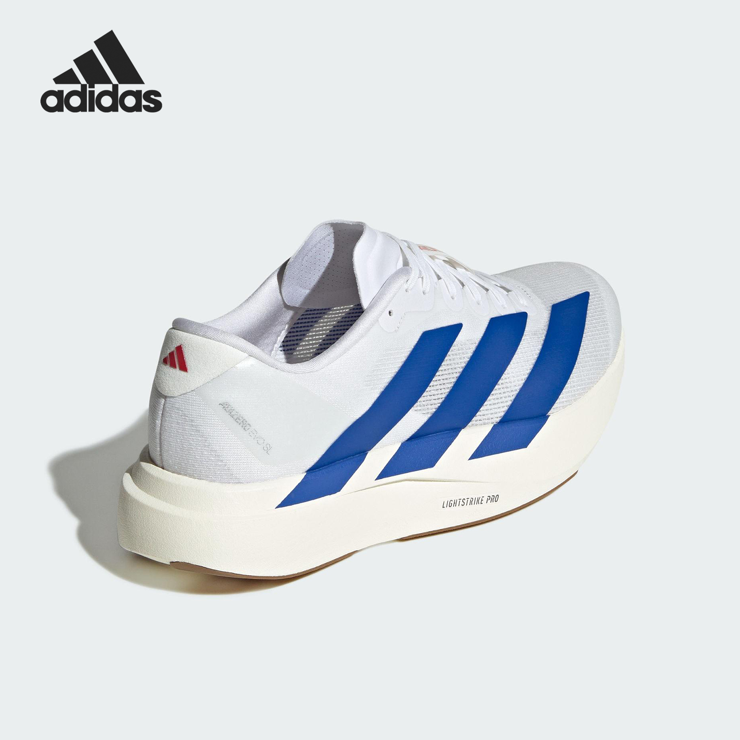 Adidas/阿迪达斯正品2025男士透气比赛减震运动竞速跑步鞋JS4494