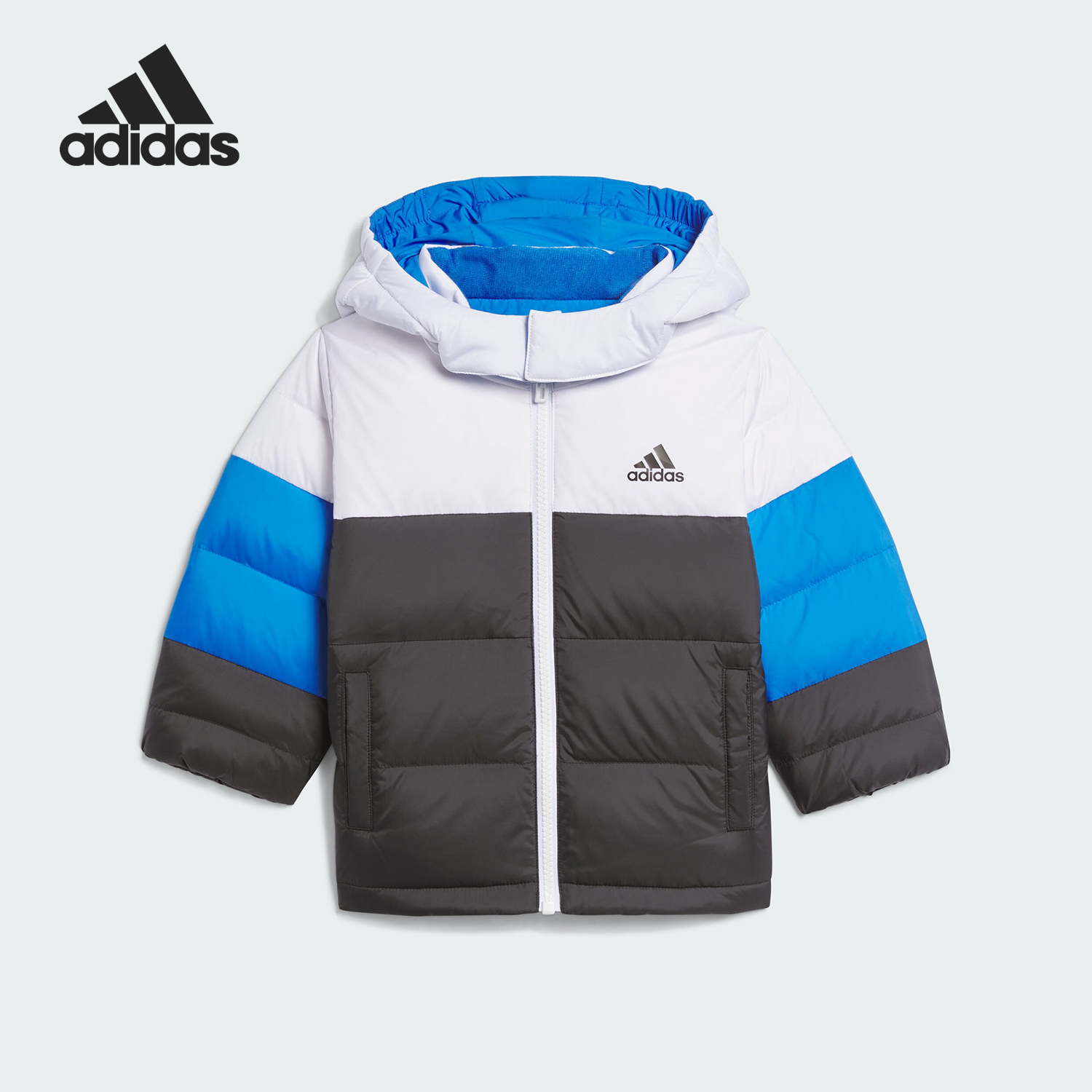 阿迪达斯正品婴童运动羽绒服