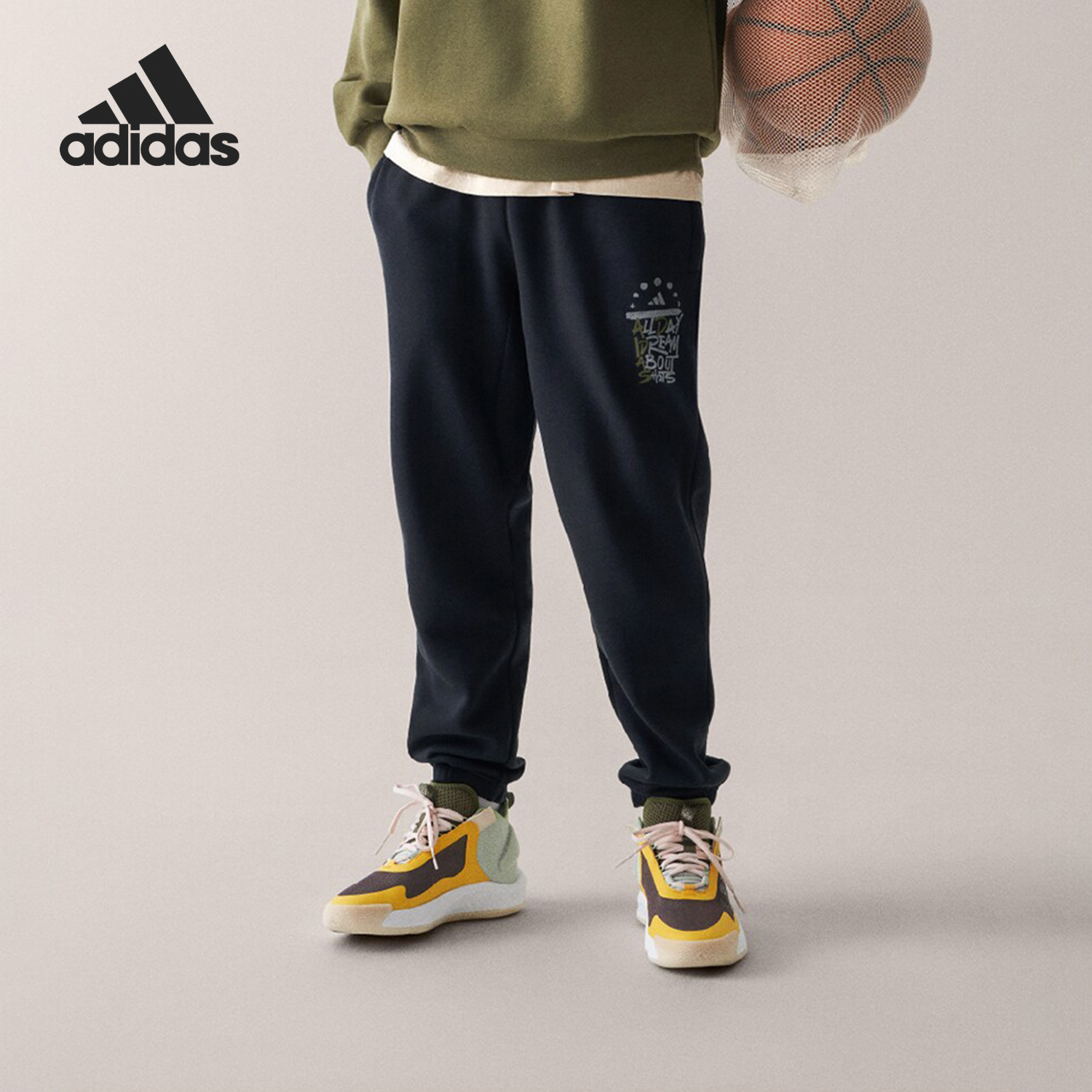 Adidas/阿迪达斯男士运动长裤