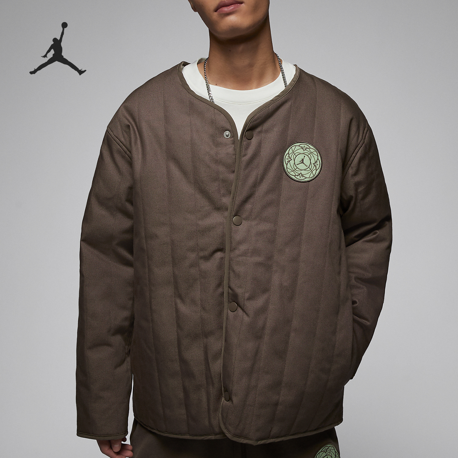 Nike/耐克正品JORDAN男士复古宽松保暖耐穿外套FB1449-274