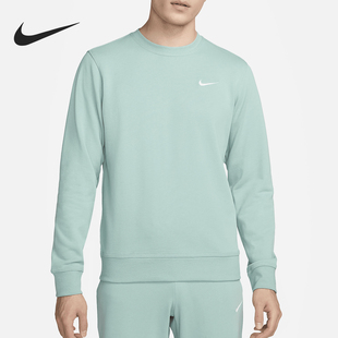 Nike/耐克正品Club Crew男士圆领针织透气套头卫衣637903-309